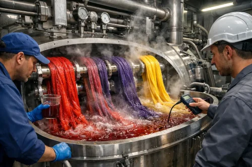 رنگرزی پارچه ی خام 