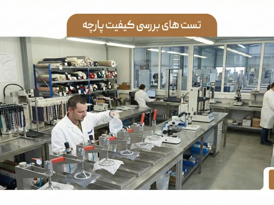 تست های بررسی کیفیت پارچه برای تولیدکنندگان و خریداران