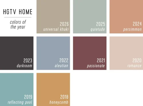 HGTV Home by Sherwin-Williams 2026 Color